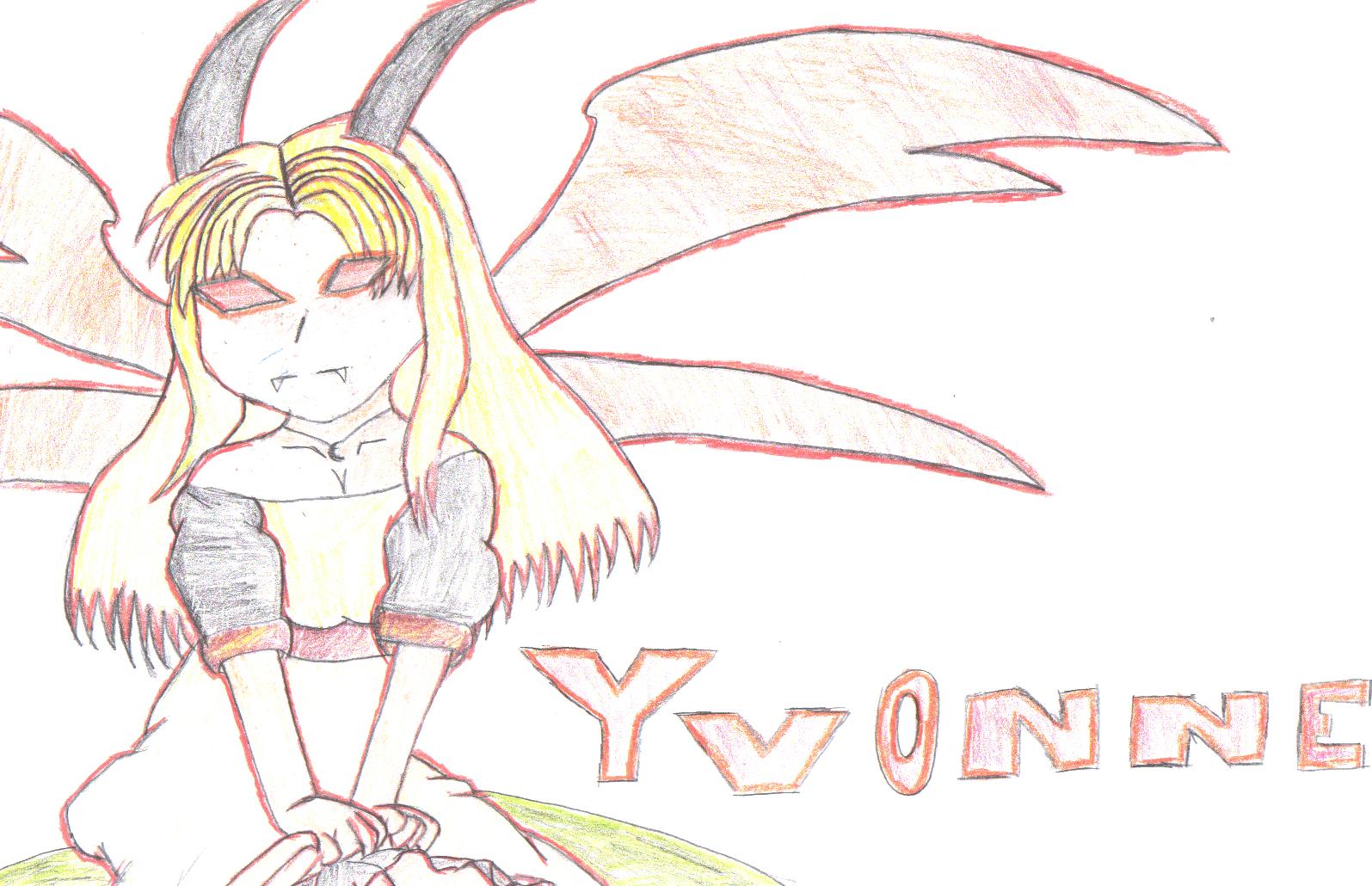 Yvonne (half dragon form) by LilyClyne