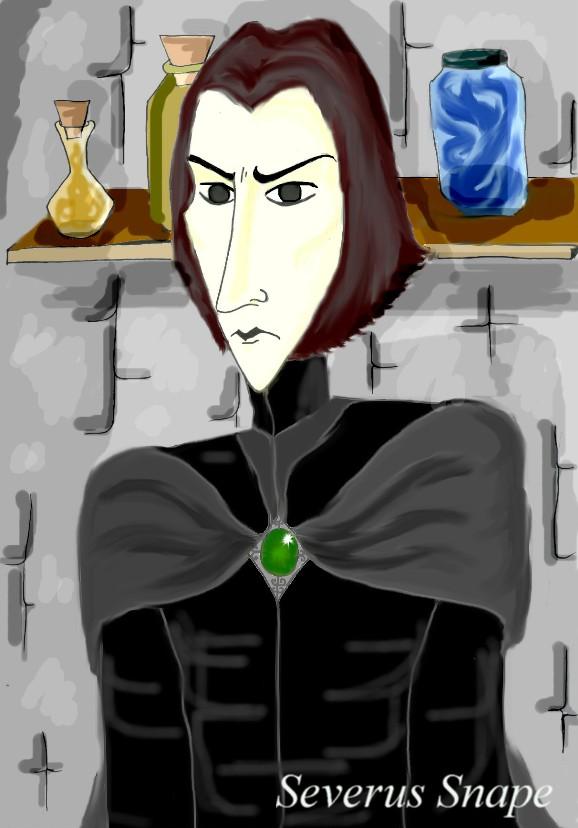 Severus  Snape   (Potions Master) by LilyPickle