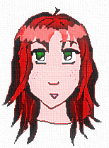 Some random red-haired girl by Lily_Silverlite