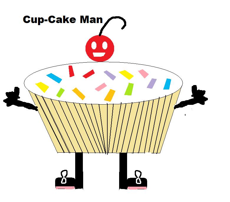 Cup-Cake Man by LimeTime13