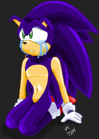 *request from AnimeAmiture* Sonic crying by LinZ