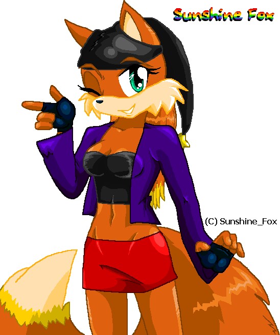 *request from Sunshine_Fox* Sunshine the Fox by LinZ