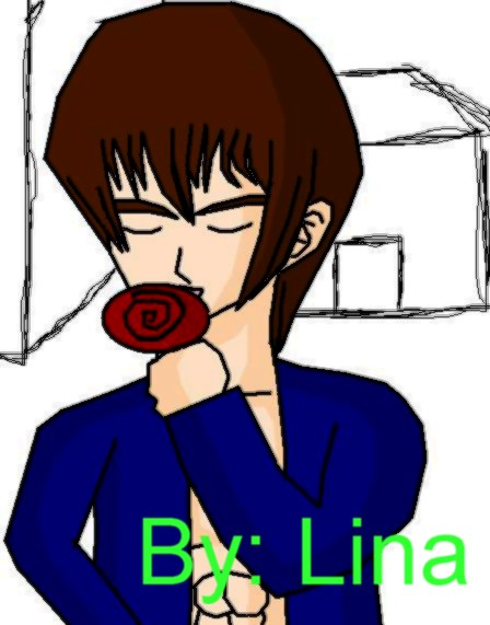 Seto licking his lollipop by LinaSan