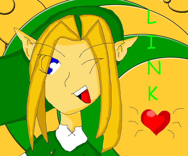 My,first picture!LINK!!! by Link_Fangirl