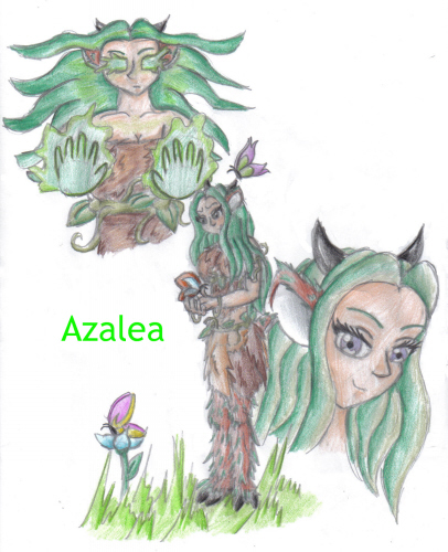 Azalea the Saytr by Link_Lover1187