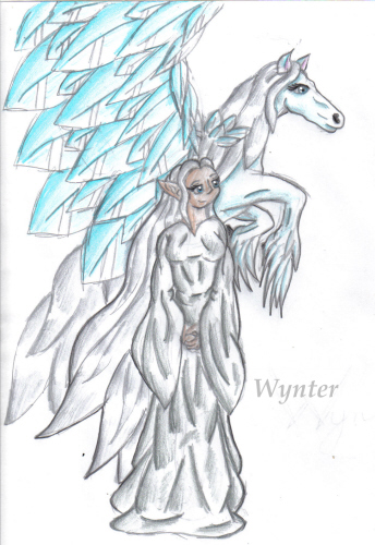 Wynter, Ice Sorceress by Link_Lover1187
