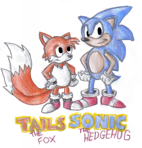 Tails and Sonic by Link_Lover1187