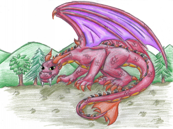 Dragana's Dragon Form by Link_Lover1187