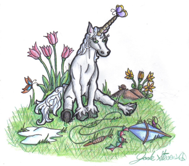 Spring Unicorn by Link_Lover1187