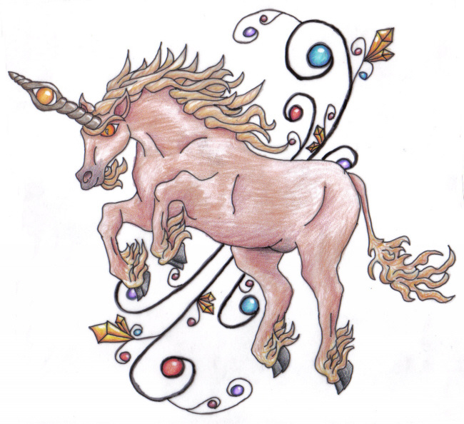 Bejeweled Unicorn by Link_Lover1187