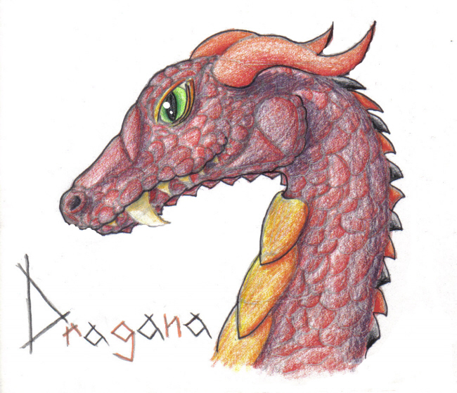 Dragana's Primal Form (Head) by Link_Lover1187