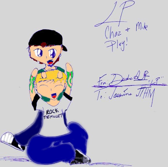 Mike and Chaz play *colored* by LinkinPark_ChazzyChaz