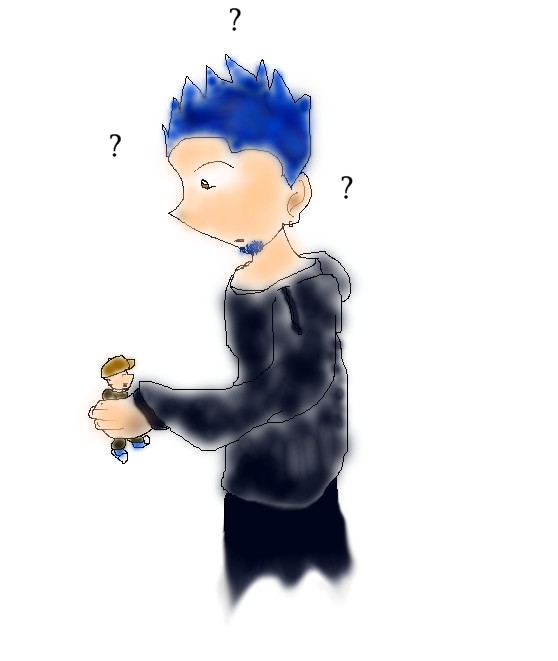 Mike meets his plushie self by LinkinPark_ChazzyChaz