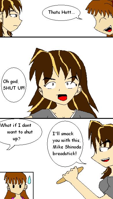 Mike Shinoda....breadstick?? by LinkinPark_ChazzyChaz