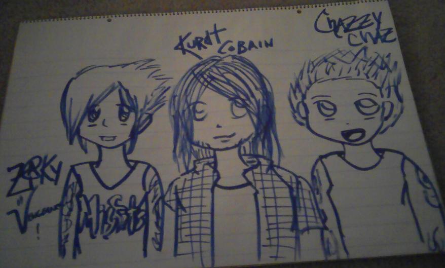 Zacky;Kurt;Chester?! by LinkinPark_ChazzyChaz