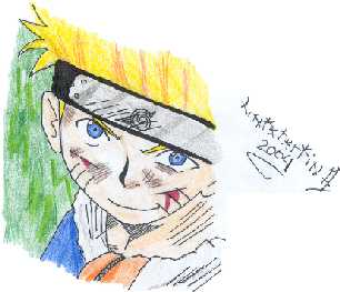 Naruto (face) by Linkstarking