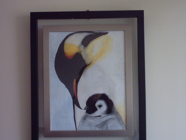 emperor penguins by Linsay_2000
