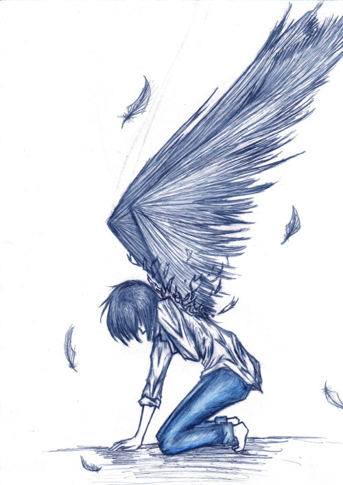 Yuki with wings take 2 by Liola_Li