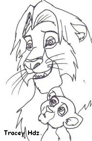 Simba & Kiara by Lioness_tr85