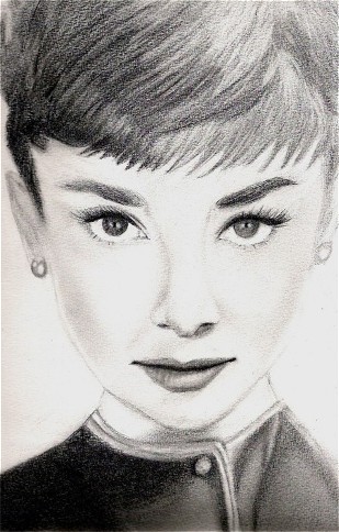 Audrey Hepburn by Lipkiss