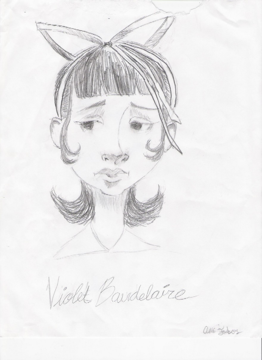Violet Baudelaire by LittleBobo