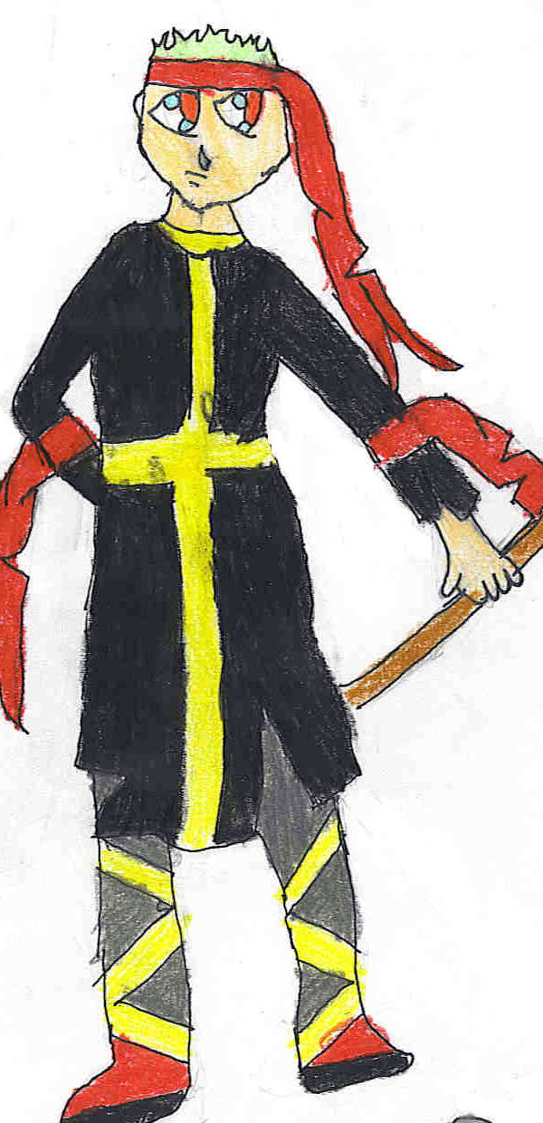 my saiyuki character by LittleScaryChild