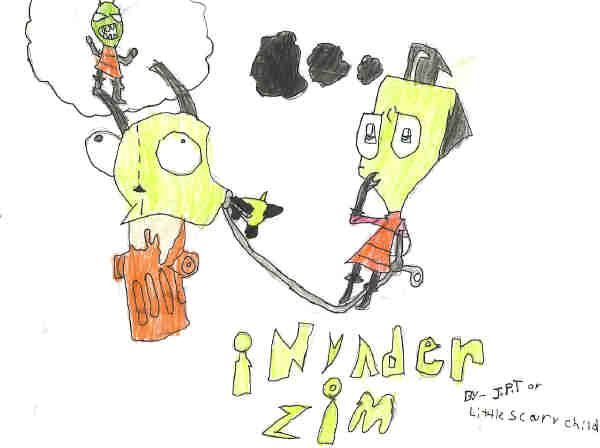 Invader Zim by LittleScaryChild