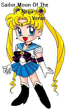 Sailor Moon of the Negaverse by LittleWashu