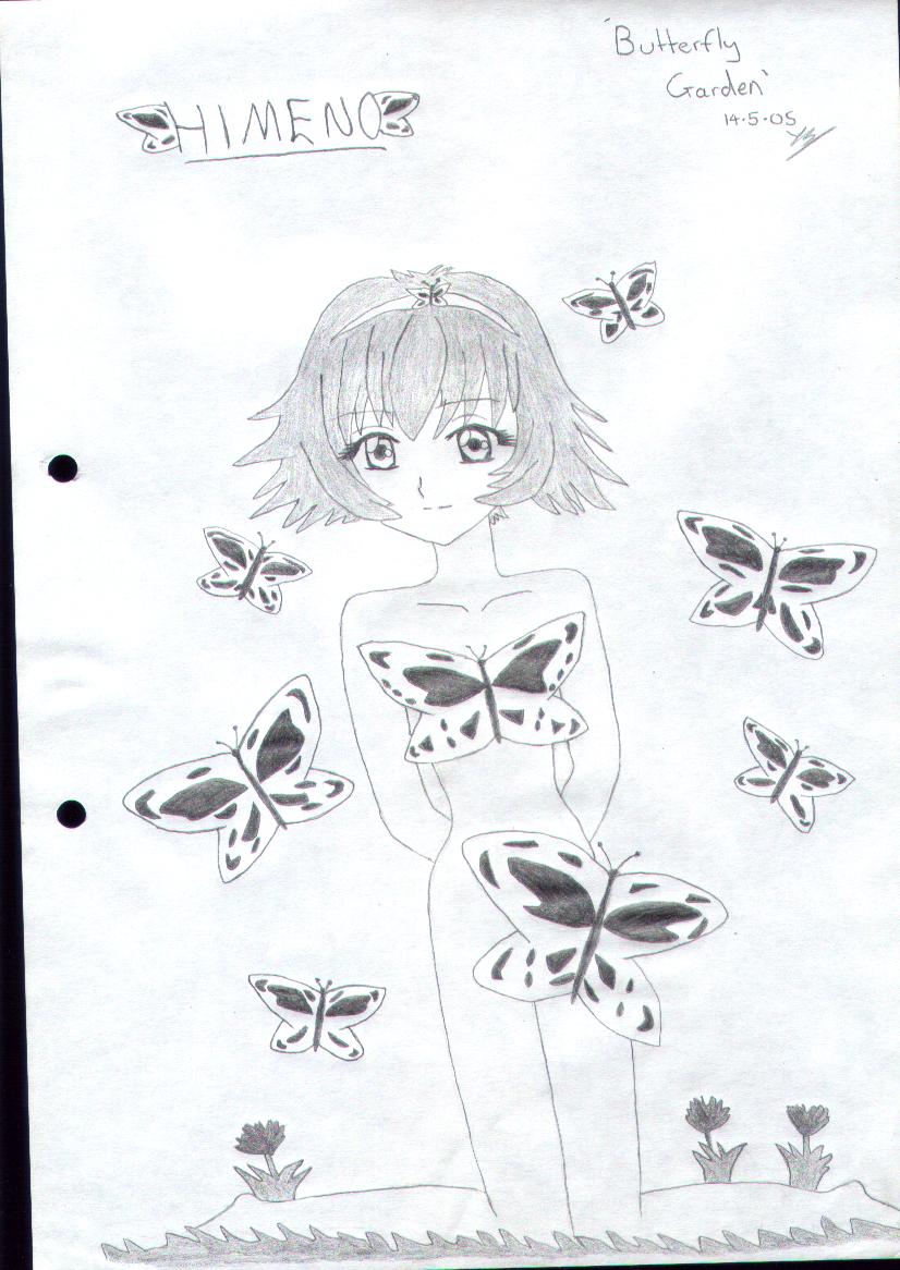 Butterfly Garden by Little_Miss_Anime