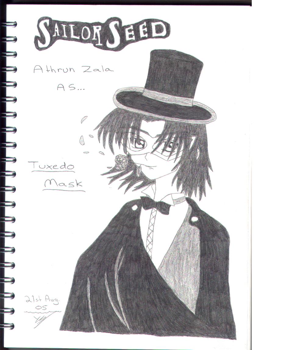 Athrun as Tuxedo Mask~Sailor Seed~ by Little_Miss_Anime