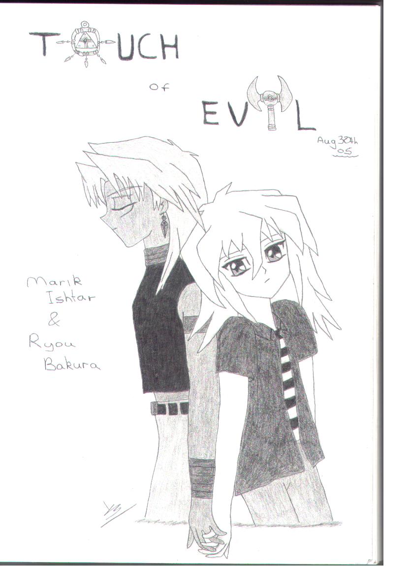 ~Touch Of Evil~ Marik & Bakura by Little_Miss_Anime