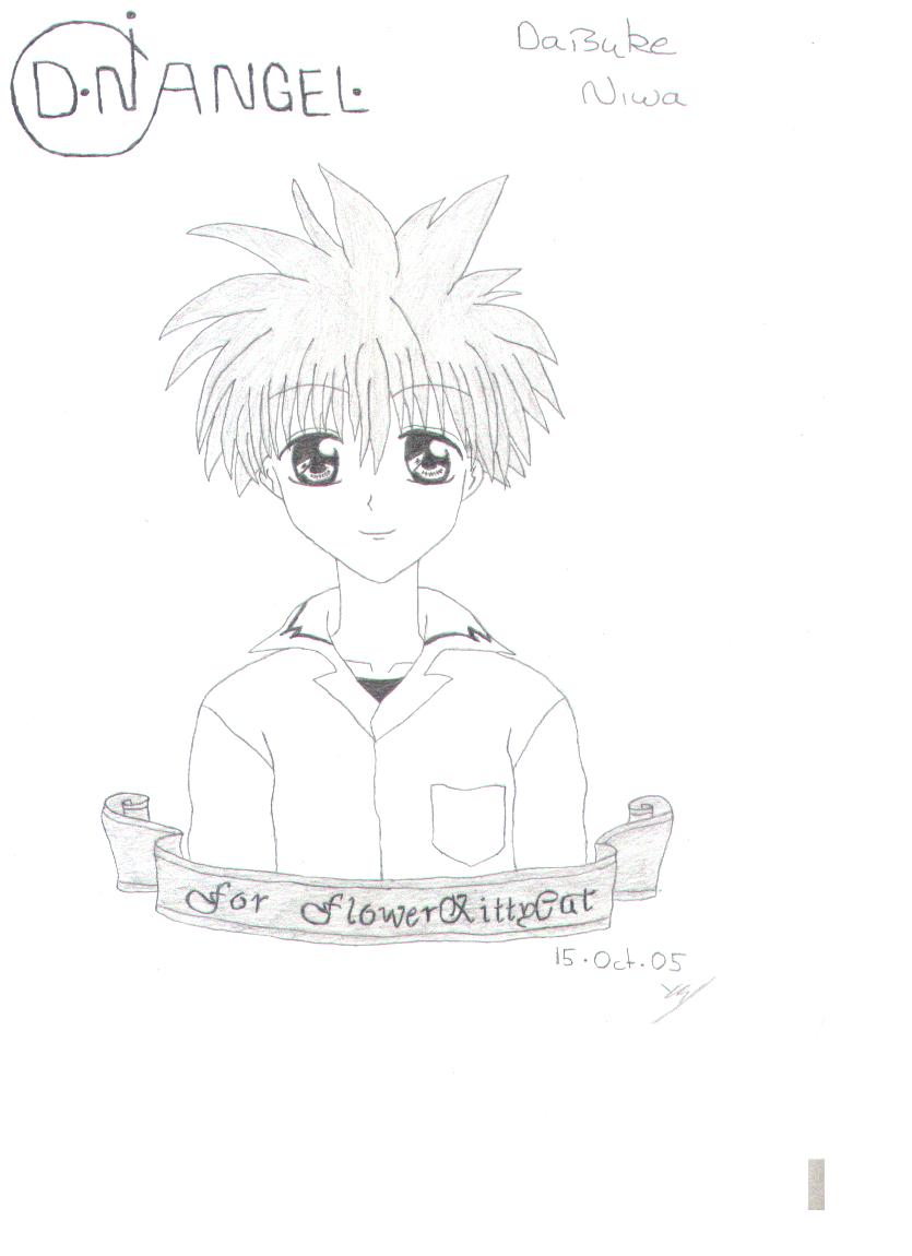 Daisuke Niwa *For FlowerKittyCat* by Little_Miss_Anime