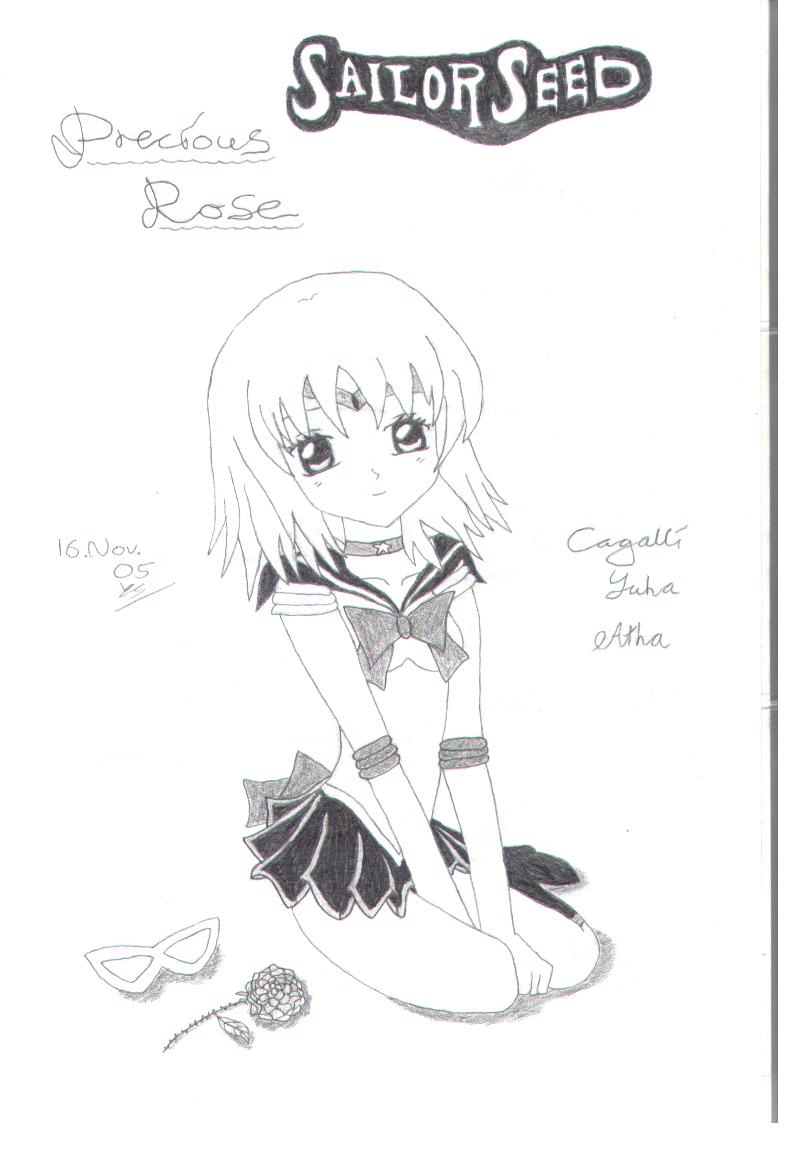 *Sailor Seed* Precious Rose (Cagalli) by Little_Miss_Anime
