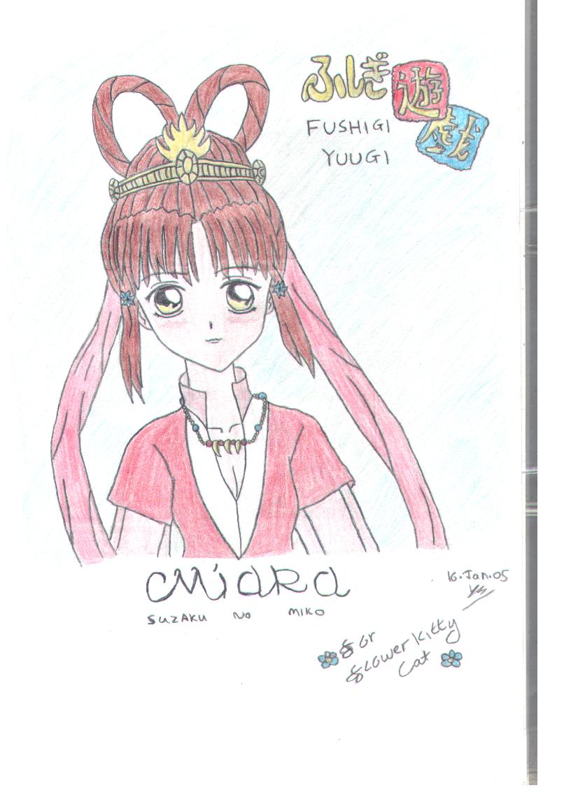 Miaka~Suzaku Dress *FlowerKittyCat Art Trade* by Little_Miss_Anime