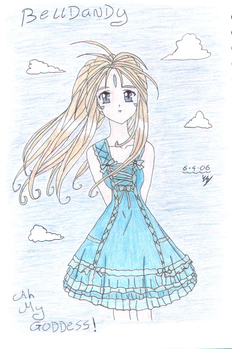 Belldandy **blue** by Little_Miss_Anime