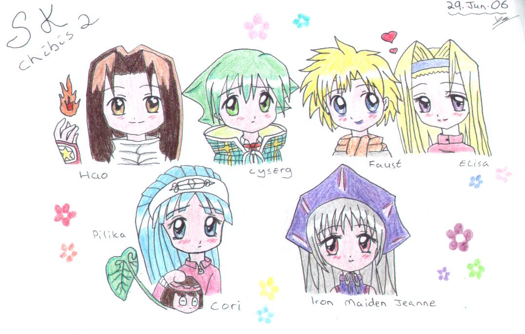 Shaman King chibis part 2 by Little_Miss_Anime