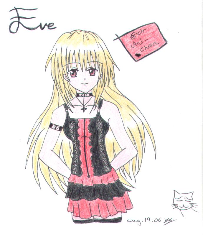 Eve *Saeki Annika art trade* by Little_Miss_Anime