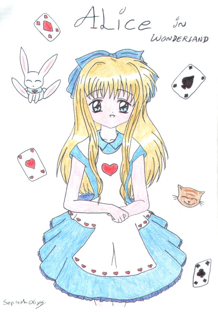 Alice In Wonderland by Little_Miss_Anime