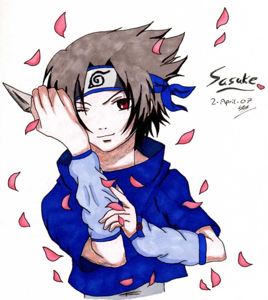 Uchiha Sasuke by Little_Miss_Anime