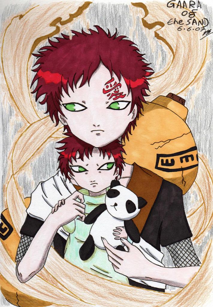 Gaara Of The Sand by Little_Miss_Anime