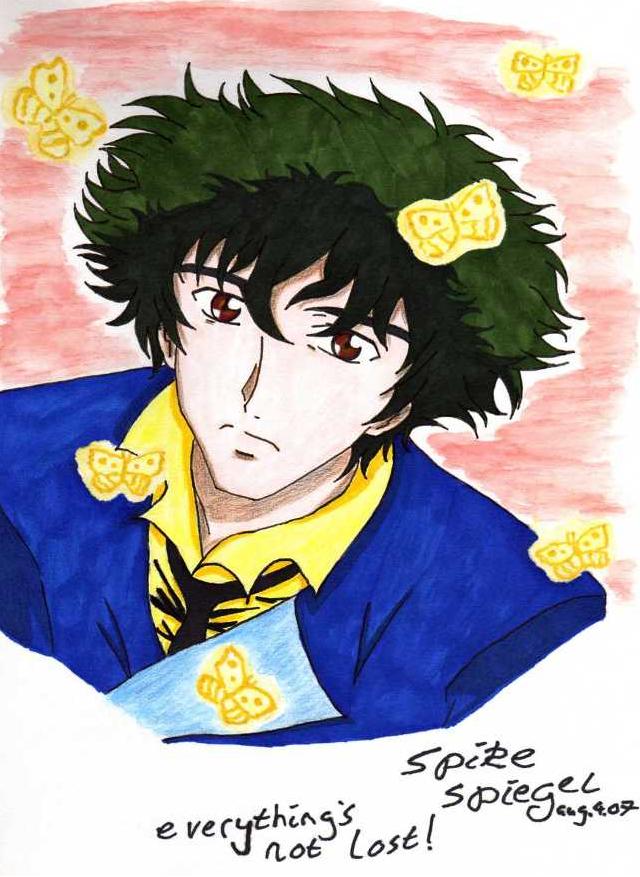 Spike Spiegel-Everything's Not Lost by Little_Miss_Anime