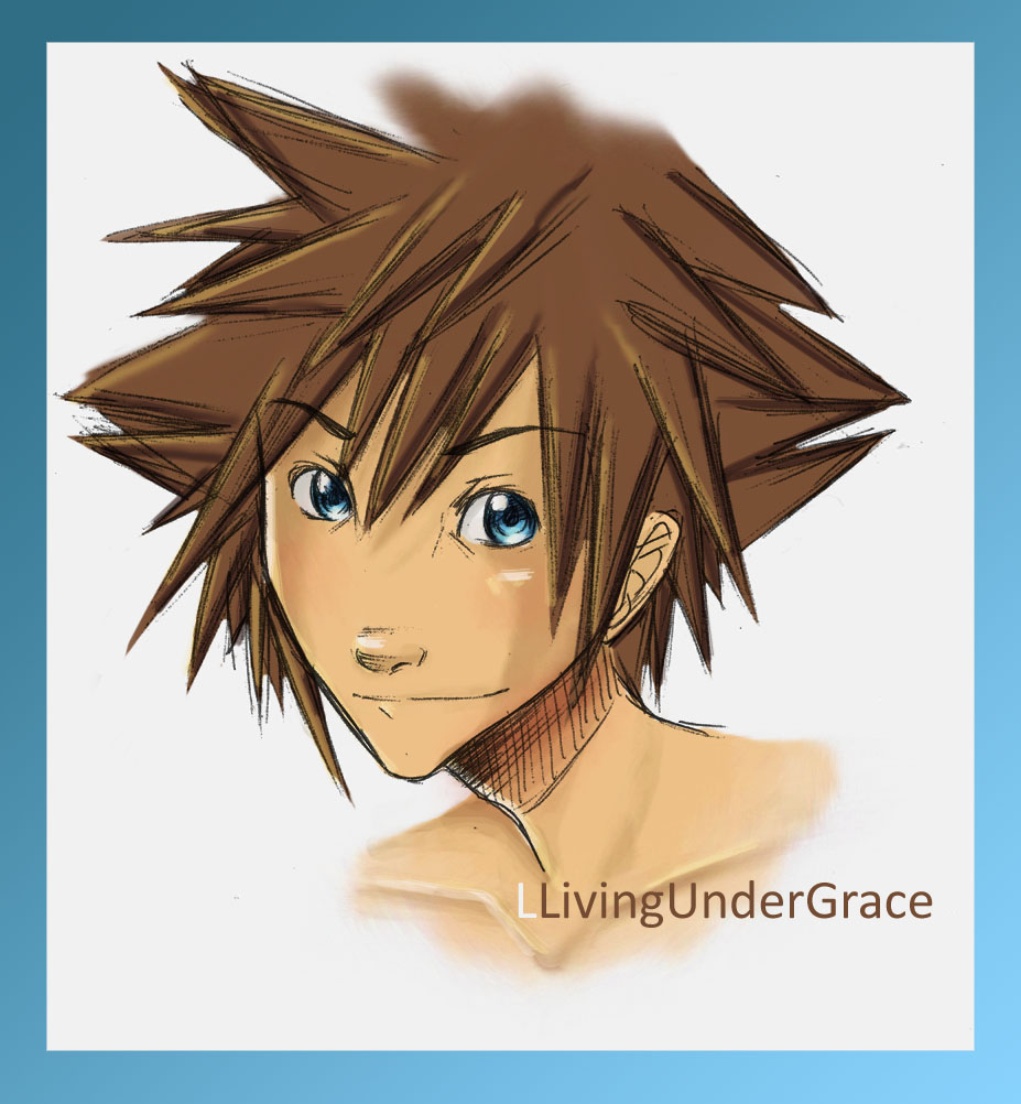 Sora Portrait by LivingUnderGrace