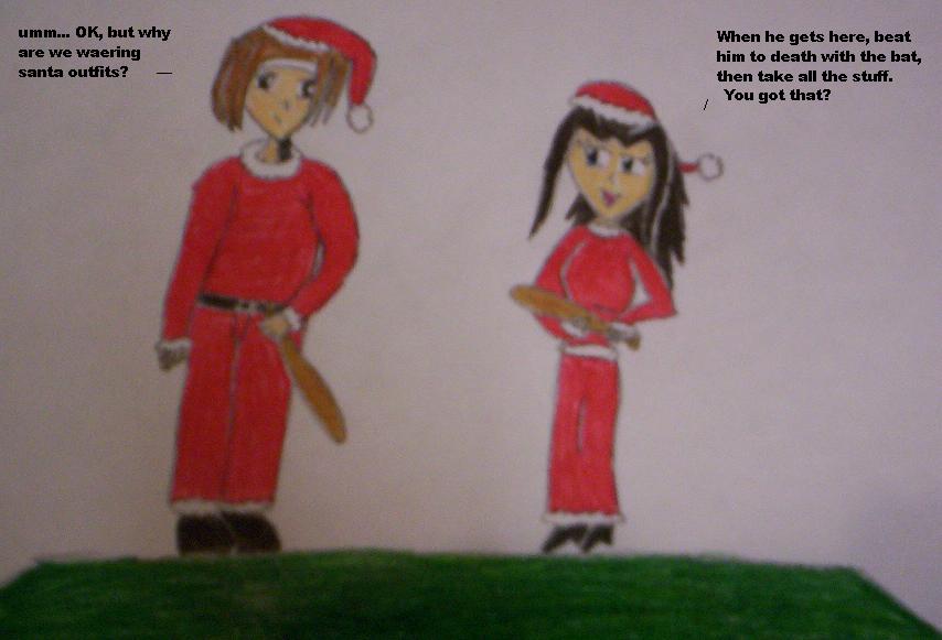 Santa's problem (Christmas present for Xan_Teh_Exp by Living_Dead_Girl