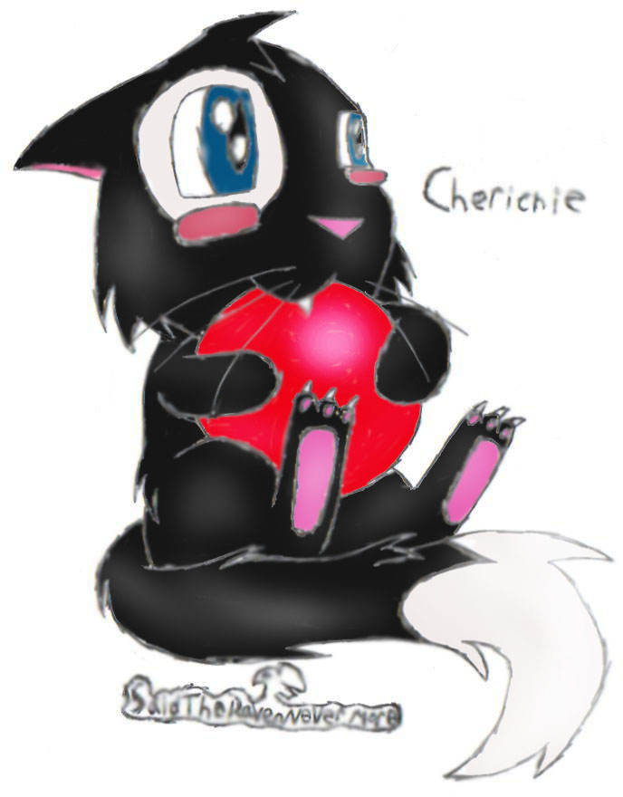 Cherichie and his red ball by Living_Dead_Girl