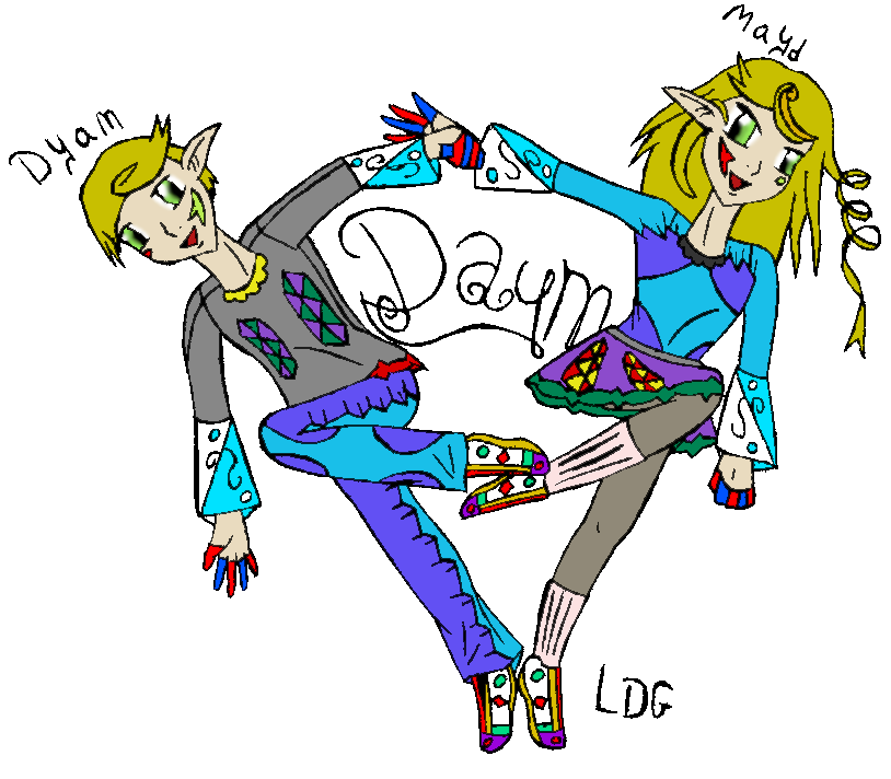 Daym Twins by Living_Dead_Girl