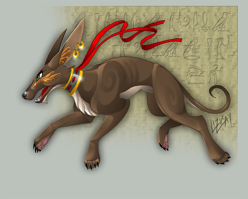 Egypt Doggie by Lizkay