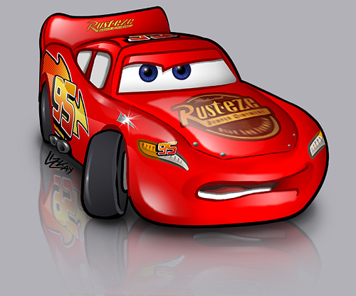 Lightning McQueen by Lizkay