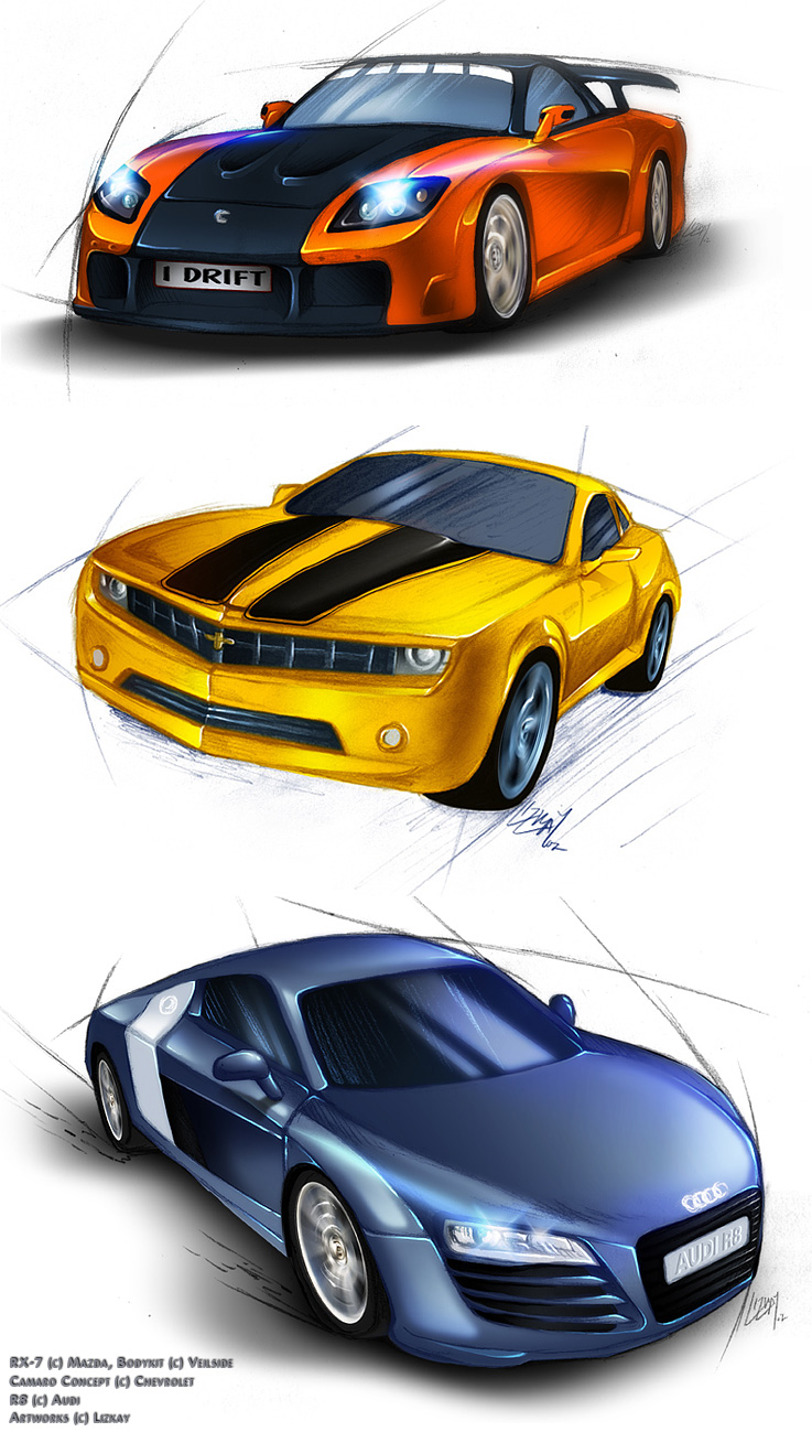 Car Concepts by Lizkay