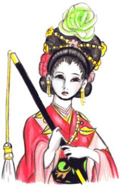 Geisha woman by Lizzie_Borden