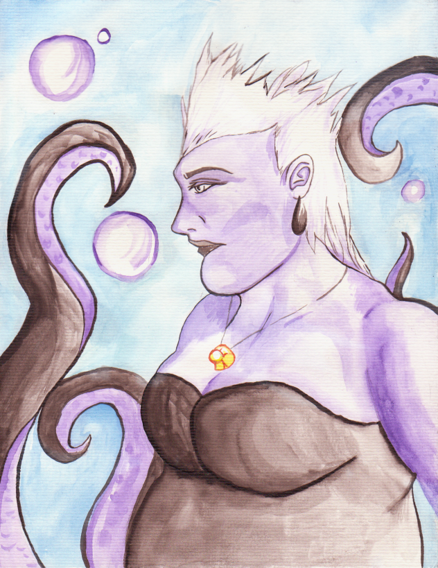 Ursula the Sea Witch by LockeDelecroix